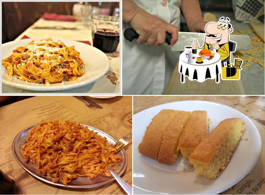 Platti al Trattoria "Da Renzi"