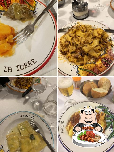 Platti al Trattoria la Torre