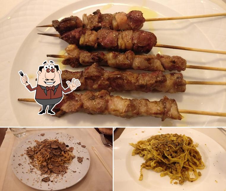 Cibo al La grotta di Aligi 