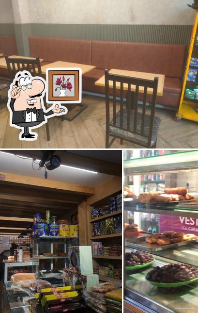 The interior of Bake Corner