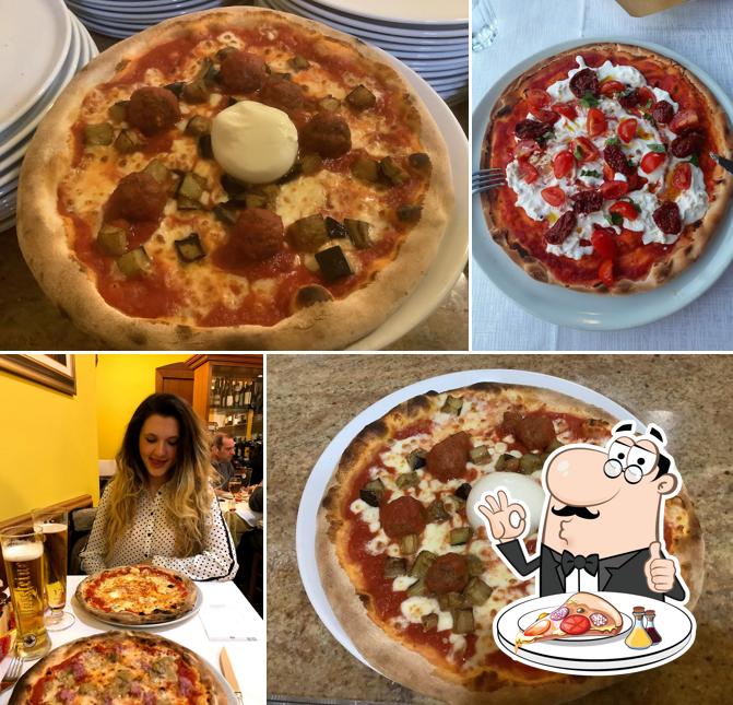 A Lo Scoglio, puoi goderti una bella pizza