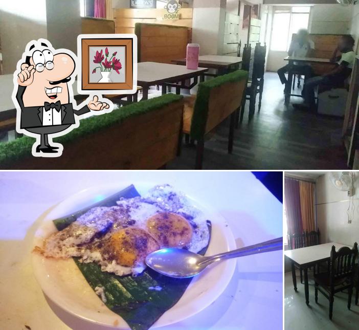 The photo of interior and food at Maheshwari Bar & Restaurant