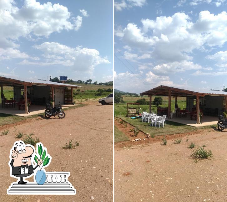 O exterior do Flor da terra cafeteira