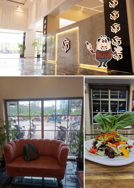 This is the image depicting food and exterior at Hotel LakeFront