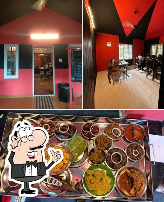 This is the photo showing interior and food at Miracle SeaFood Resturant & Garden