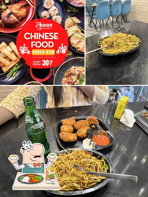 Check out the image showing food and beverage at Sukoon Cafe/Restro