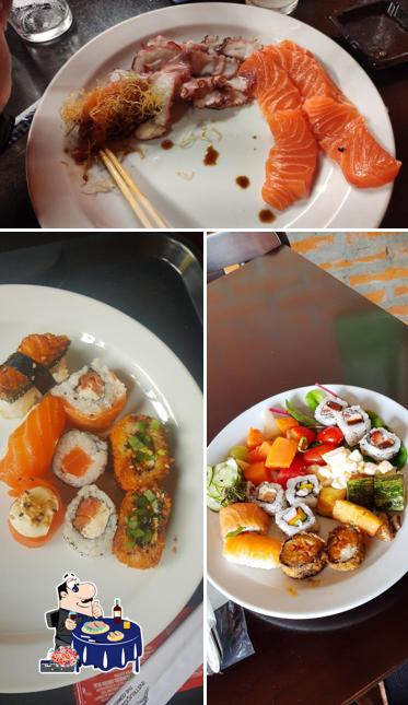 Sashimi em Estação Grill Carambeí