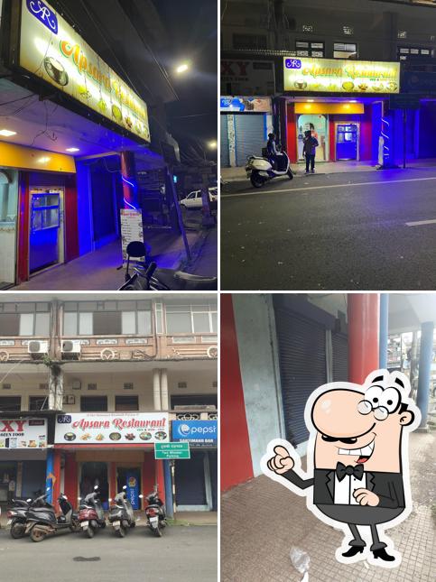 The exterior of Apsara Restaurant