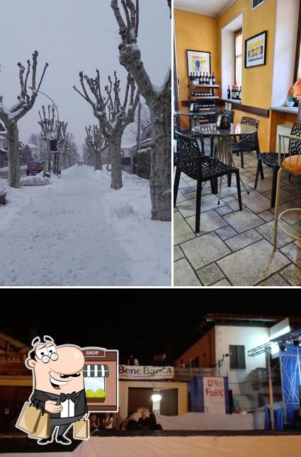 Caffe' Arianna si caratterizza per la esterno e interni