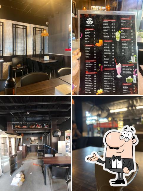 The interior of Coffee Club