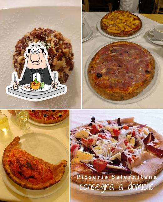 Platti al Pizzeria Salernitana