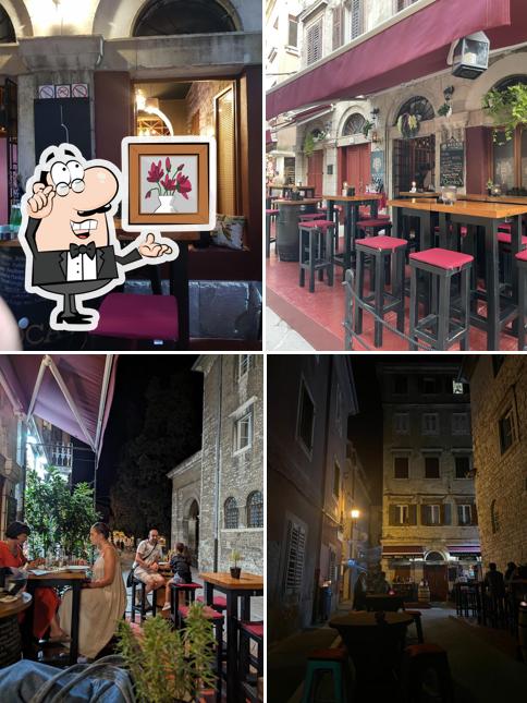 Dai un'occhiata agli interni di Boca Wine Bar