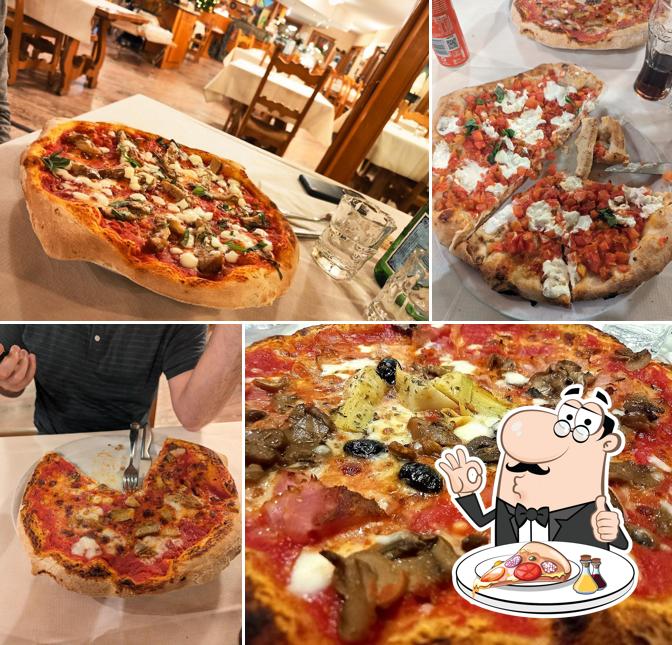 Scegli tra le svariate varianti di pizza