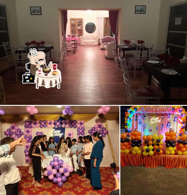 The restaurant's food and interior