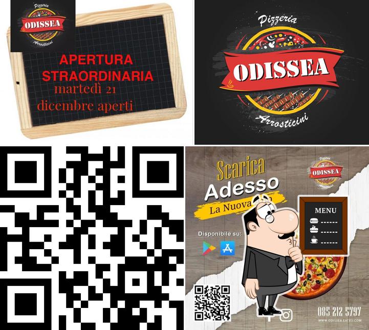 Leggi il menu sulla lavagna