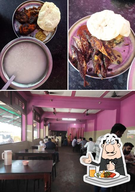 This is the image depicting food and interior at SINAN KANJI STALL
