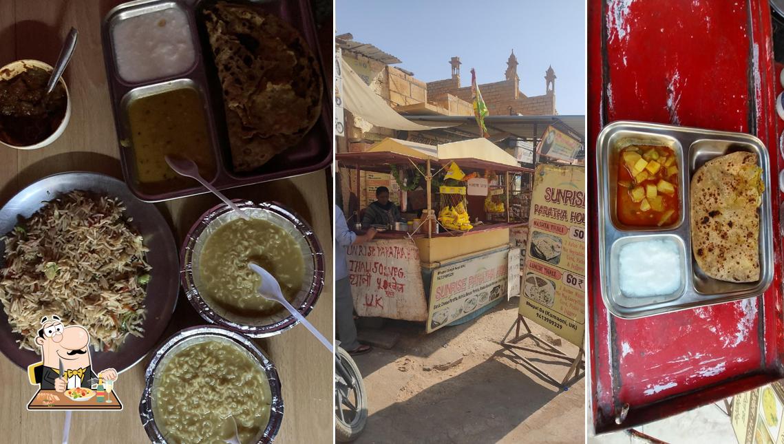 Food at sunrise paratha house