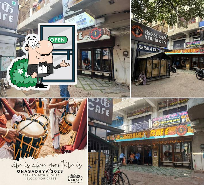 You can get some fresh air at the outside area of Kerala Cafe Since 1962