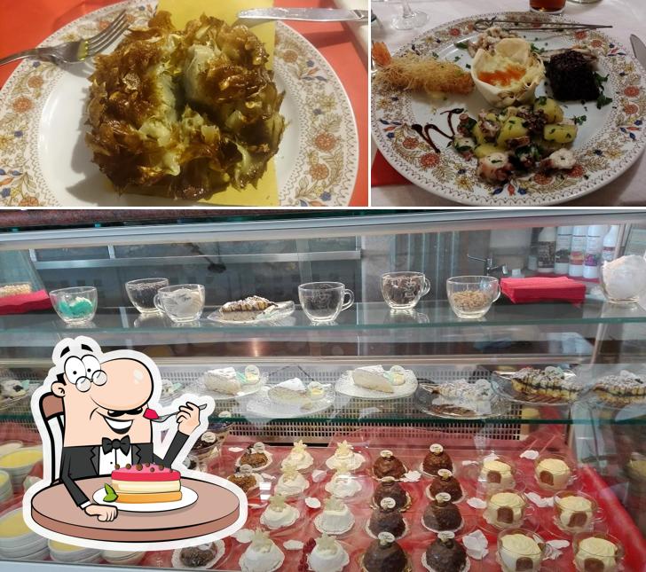 Ristorante Paradiso Ricevimenti serve un'ampia selezione di dessert