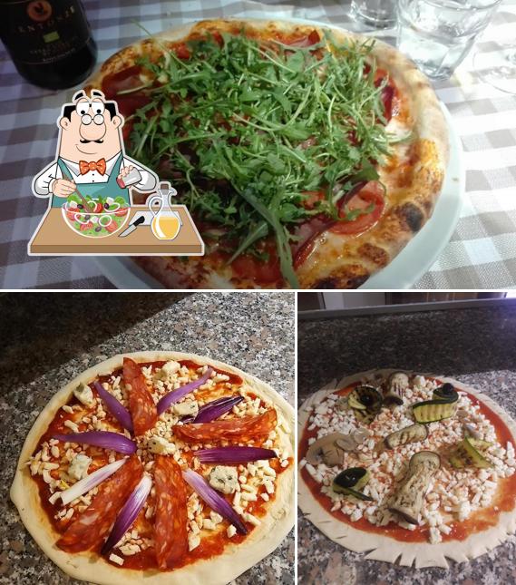 Insalata greca al Pizzeria bella fiore