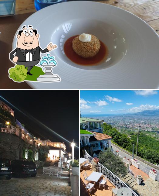 Tra le varie cose da Tenuta Corte San Lorenzo si possono trovare la esterno e cibo