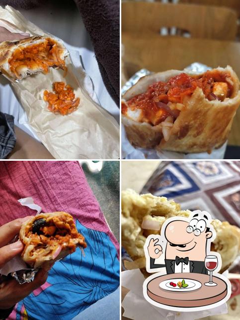 Food at Zenkou Kathi Roll