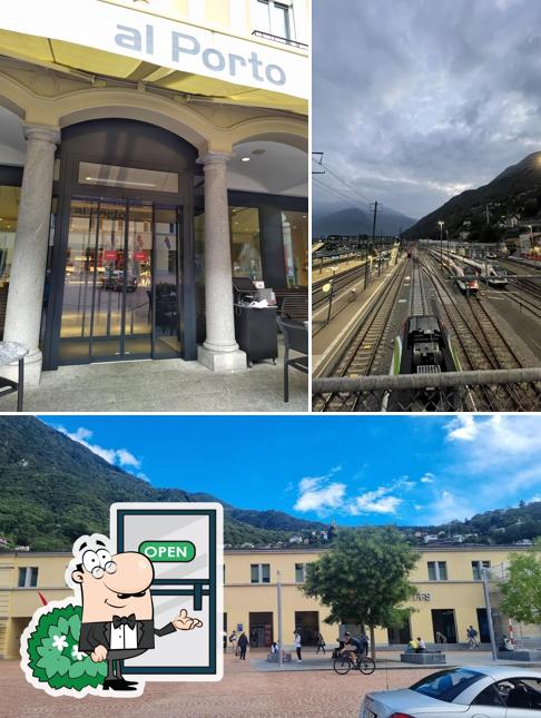 Guarda gli esterni di Al Porto Bellinzona