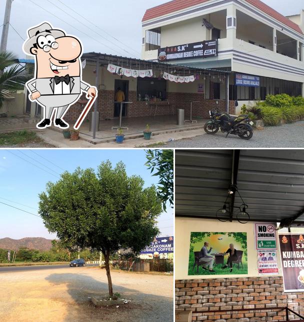 The exterior of KUMBAKONAM DEGREE COFFEE