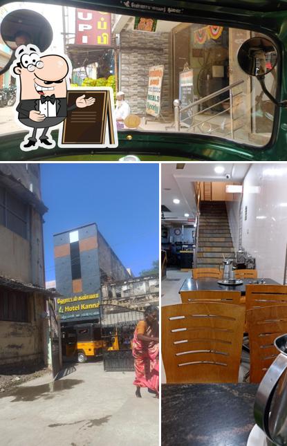 You can get some fresh air at the outside area of Hotel kanna