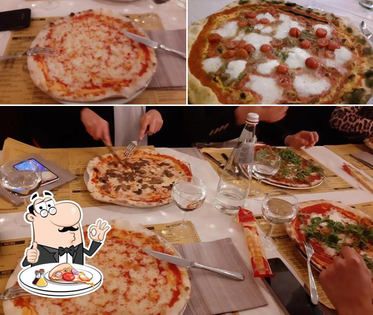 A Ristorante Pizzeria Il Baiocco, puoi assaggiare una bella pizza