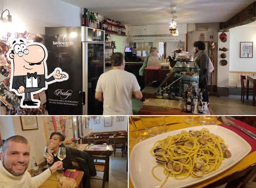 Gli interni di Ai 4 Feri Storti