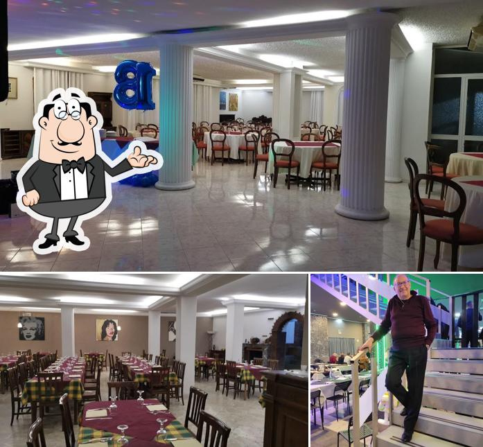 Gli interni di Grotta Del Gallo