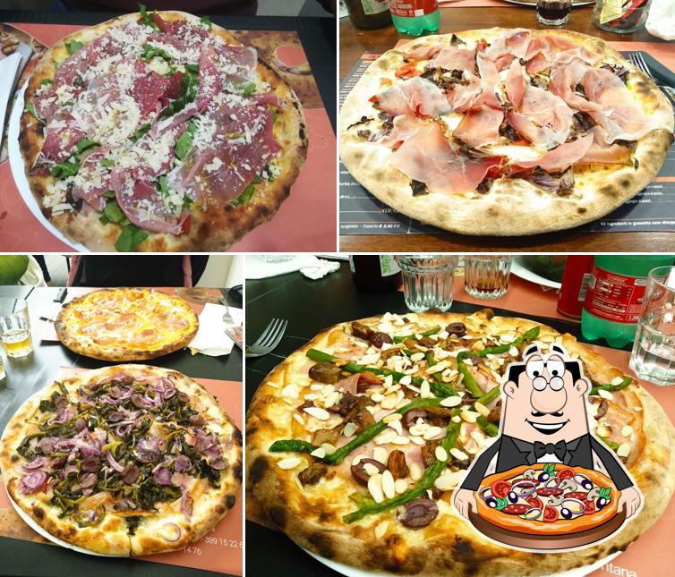 A Pizzeria La Fontana, puoi ordinare una bella pizza