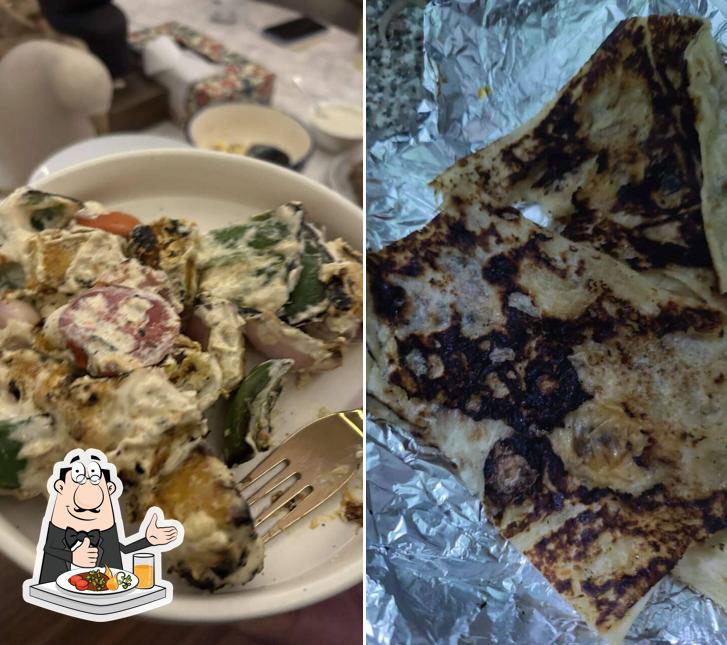 Food at Qureshi's Kabab Corner