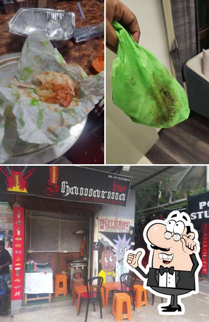 The interior of Shawarma bar