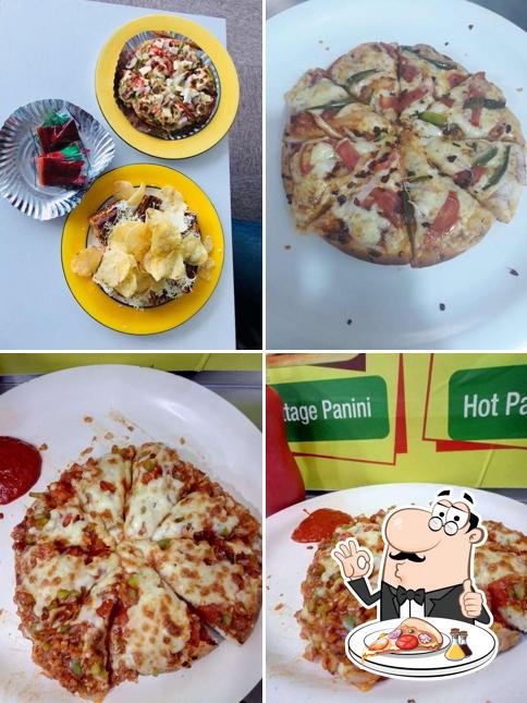 Pick pizza at Sheetala Fast Food
