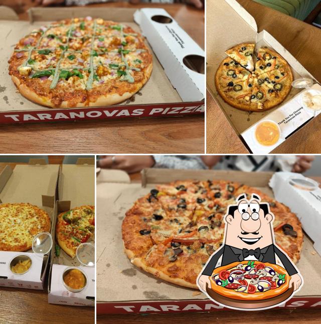 Pick pizza at Taranovas Pizza
