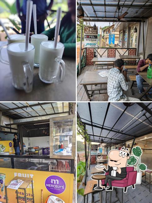 Take a look at the picture depicting interior and drink at Tender Cafe Cool& Hot