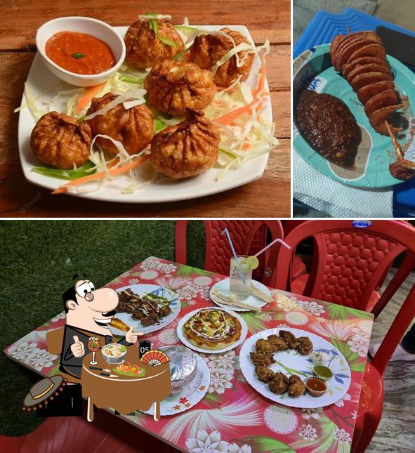 Food at The Momos Junction