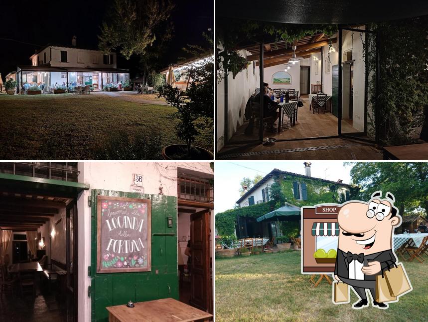 Guarda gli esterni di Agriturismo Locanda Della Fortuna