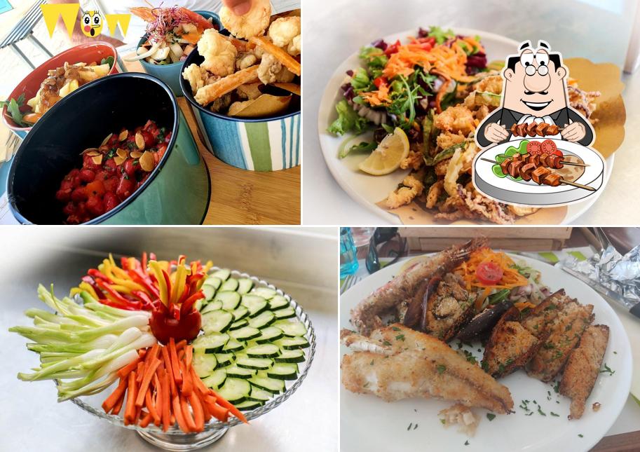 Cibo al Spiaggia Margherita 85-86