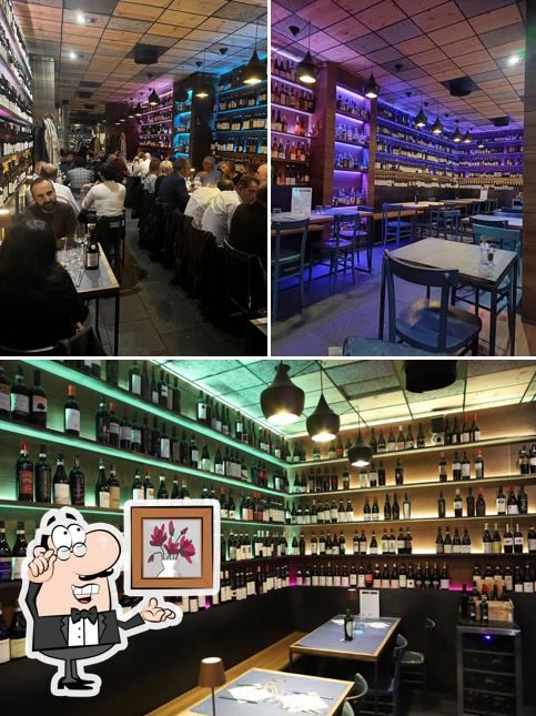 Gli interni di CIZ Cantina e Cucina