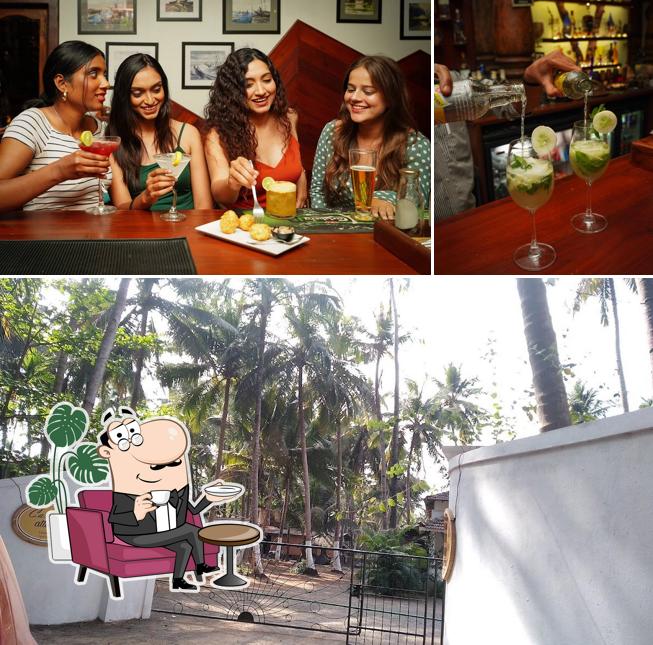 The interior of Carlito’s Attique - Goan Cafe & Bar