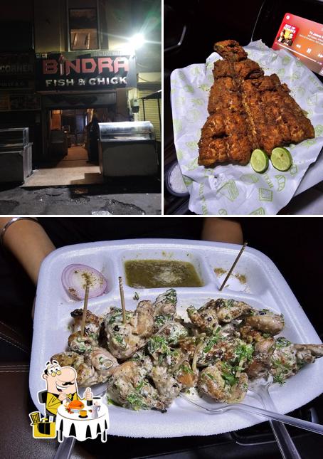 The picture of food and interior at Bindra Fish And Chick