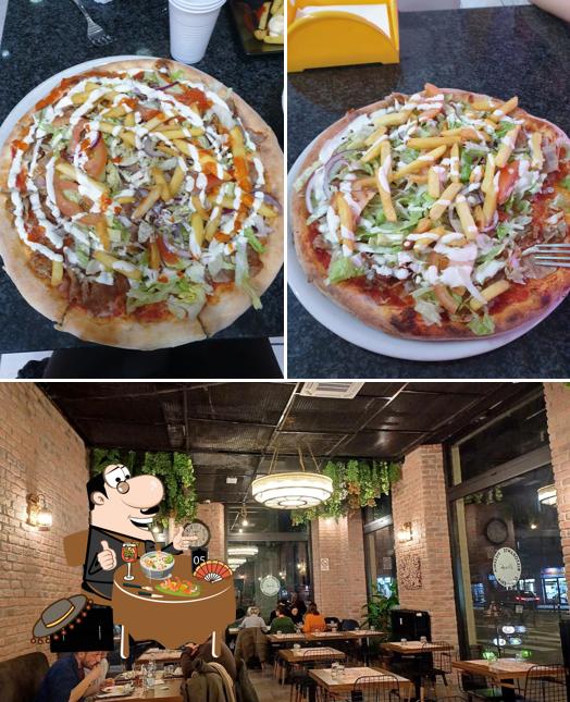 La foto della cibo e esterno di Turkish Kebap