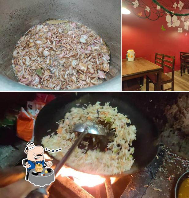 The restaurant's food and interior