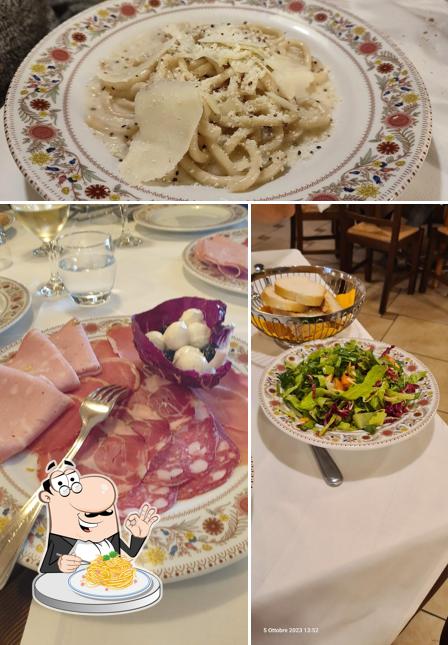 Spaghetti alla carbonara al Ristorante Trattoria Da Oliviera