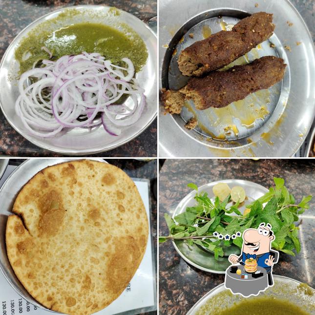 Food at Laziz Seekh Kabab Corner