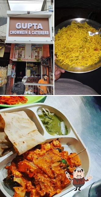 Food at Gupta Chowmein Center