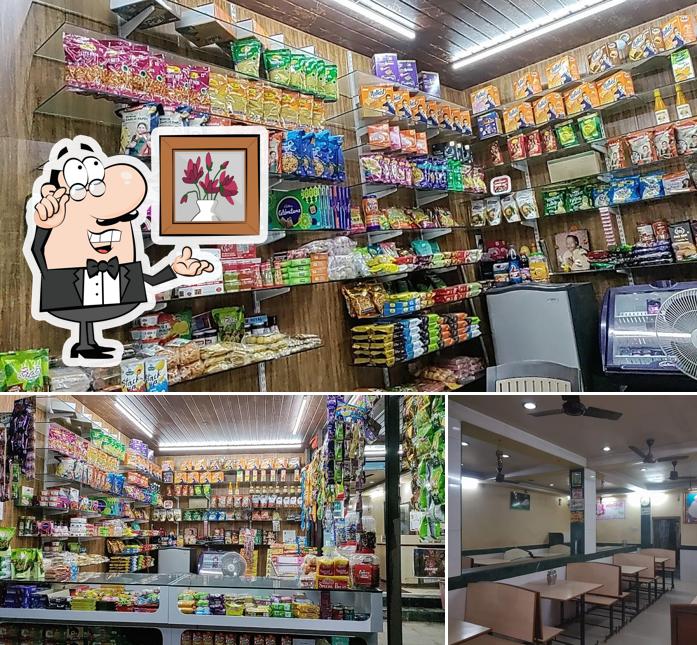 The interior of Hotel Saurabh - Pure Veg 100%